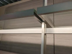 Lema Kleiderschränke|Ankleide Hangar Cabina ni Melamin Lärche Grau