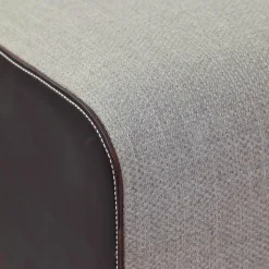 Walter Knoll Relaxsessel|Armlehnsessel Foster 520 Mit Hocker Stoff Bahir 27 Timber 7651 Außen Saddle Leder Coffee