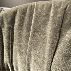 Draenert Einzelstühle|Armlehnstuhl 2043 Dan Stoff Charmellle Cloud 81 Beige Drehgestell Schwarz Mit Rückholmechanik