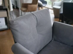 COR Stuhlsets|Einzelstühle|Armlehnstuhl Alvo Leder 493 Anthrazit 4 Fuß Drahtgestell M20 Schwarz LackiertUnd Schale Lack Schwarz