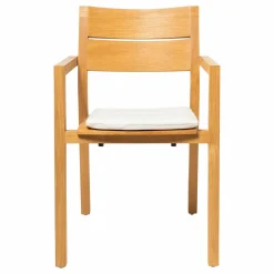 Tribù Gartenstühle|Armlehnstuhl Kos 04018 Teak inkl. Sitzkissen
