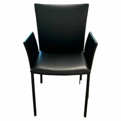 Draenert Einzelstühle|Armlehnstuhl Nobile Soft Leder I 89001 Schwarz