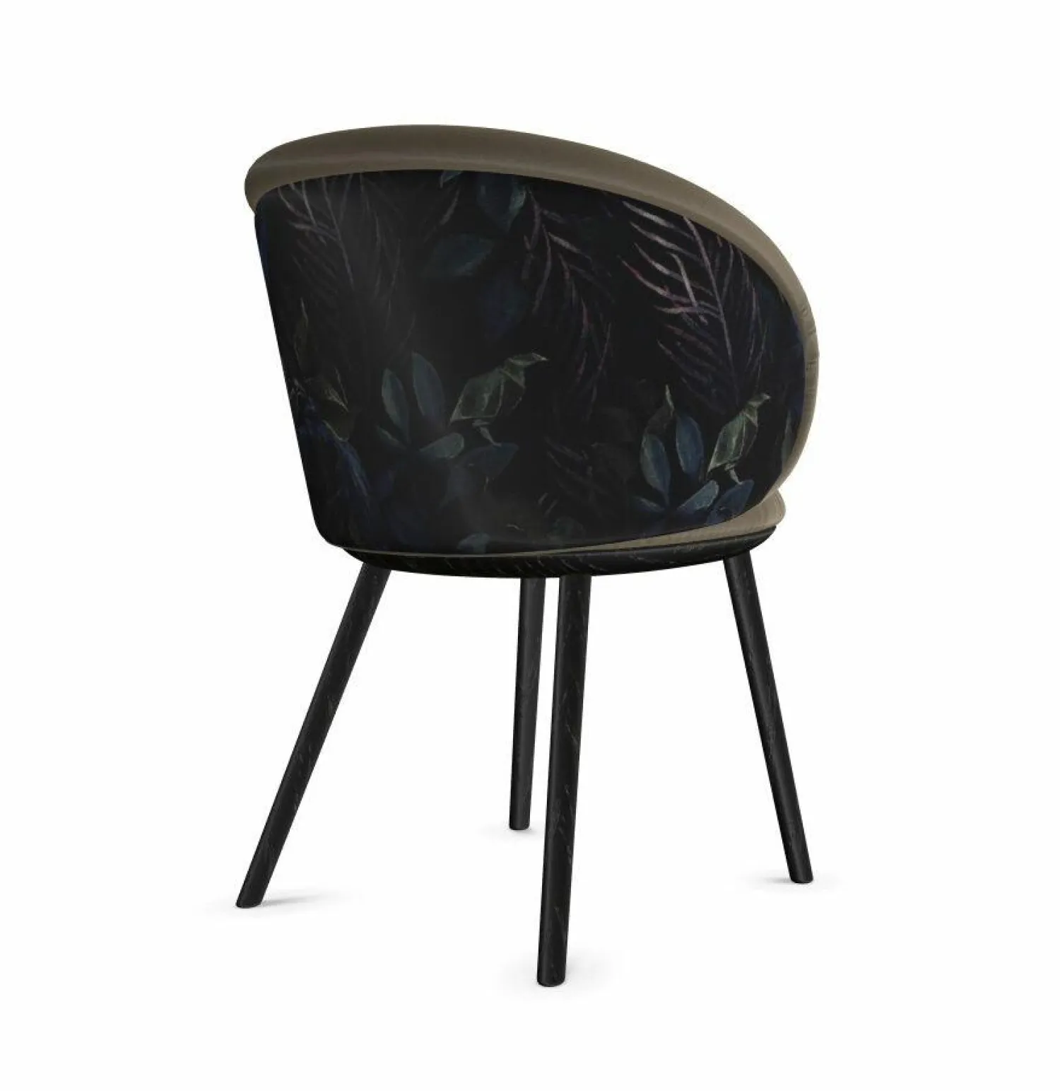 Freifrau Einzelstühle|Armlehnstuhl Ona Curved Armchair Stoff Smart Code25 Pierre Grau Außen Oasis