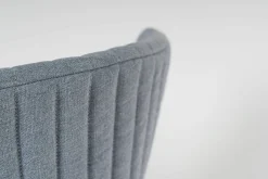 Fast Einzelstühle|Armlehnstuhl Ria 7603 Geflecht Erfoud River Range 3 Gestell Aluminium Weiss Mit Gesteppter Rückenlehne