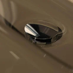 Hülsta Vitrinen & Highboards|Badkombination Gentis Bad Hinterlackiertes Glas Lack Hochglanz Grau Mit LED Beleuchtung