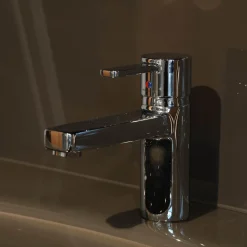 Hülsta Vitrinen & Highboards|Badkombination Gentis Bad Hinterlackiertes Glas Lack Hochglanz Grau Mit LED Beleuchtung