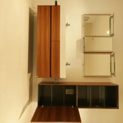 JOOP! Vitrinen & Highboards|Kommoden & Sideboards|Badprogramm Collection Unterschrank Oberschrank Vitrine Mineralmarmor Nussbaum