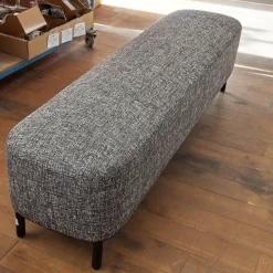 Schönbuch Bänke|Bank Amie Bezug Stoff Kvadrat Sonar 732 Schwarz-Weiß