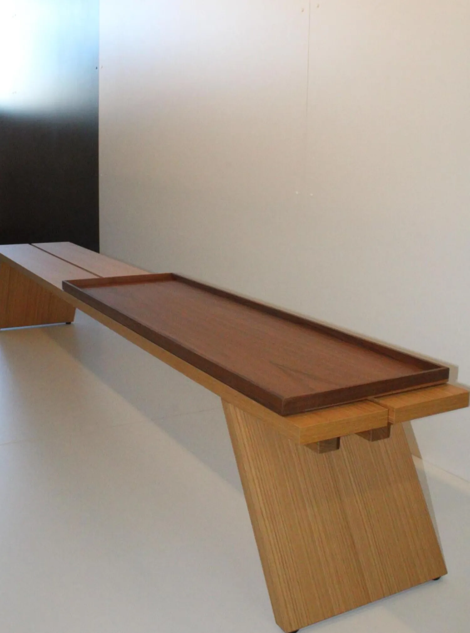 Schönbuch Bänke|Bank Bench .770 Massivholz Eiche Natur Lackiert