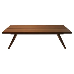 Schönbuch Bänke|Bank Bench Massivholz Mit Mittelfuge 01 Nussbaum Matt Klein