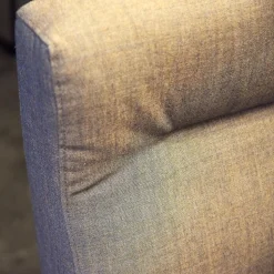 KFF Bänke|Bank D-Light Stoff Remix Grau Gestell Schwarz