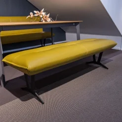 Koinor Bänke|Bank Essay Leder C-Classic-Avocado Grün