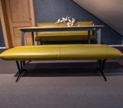 Koinor Bänke|Bank Essay Leder C-Classic-Avocado Grün