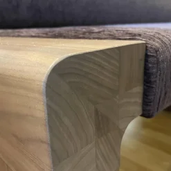 Anrei Bänke|Bank Etra 313105 Bezug 92H001 Gestell Nußbaum Gebeizt 55