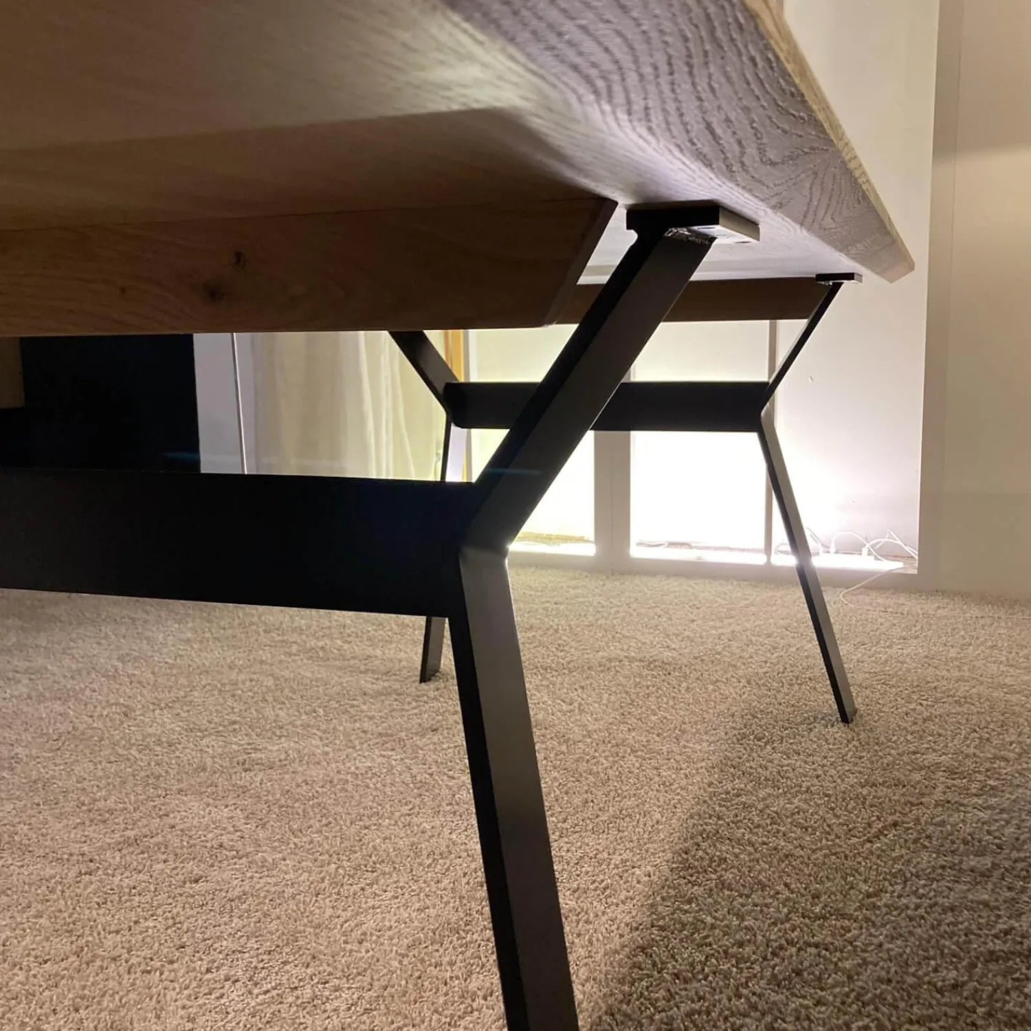 Contur Essgruppen|Bänke|Bank Stoff Schwarz Gestell Metall