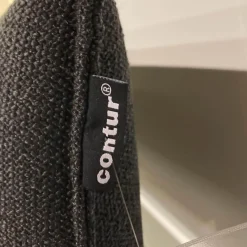 Contur Essgruppen|Bänke|Bank Stoff Schwarz Gestell Metall