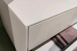 Schönbuch Bänke|Bank Stripes MDF Lackiert 0054 Schneeweiß