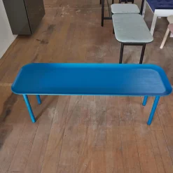 Schönbuch Bänke|Bank Tani Mit Ablage Lack 62 Ozean Blau
