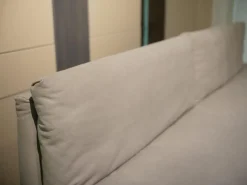 WK Wohnen Bänke|Bank WK 790 11717 C190 Leder LK60 Z7821 Beige Schlittengestell Metall Schwarz M99