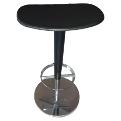 Arper Barhocker & Barstühle|Barhocker Babar Art. 1753 Mit Ledersitzfläche Und Edelstahl Gestell