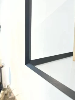 Molteni & C Regale|Bücherregal Grado Stranggepresste Aluminiumprofil Lackiert Schwarz