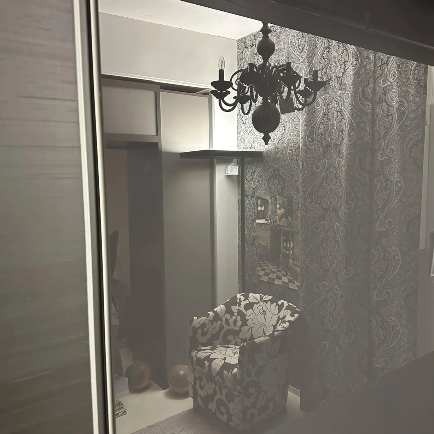 Molteni & C Kleiderschränke|Begehbarer Kleiderschrank Walk In Lack Cartap Anthrazit Befestigungsprofil Aluminium Natur