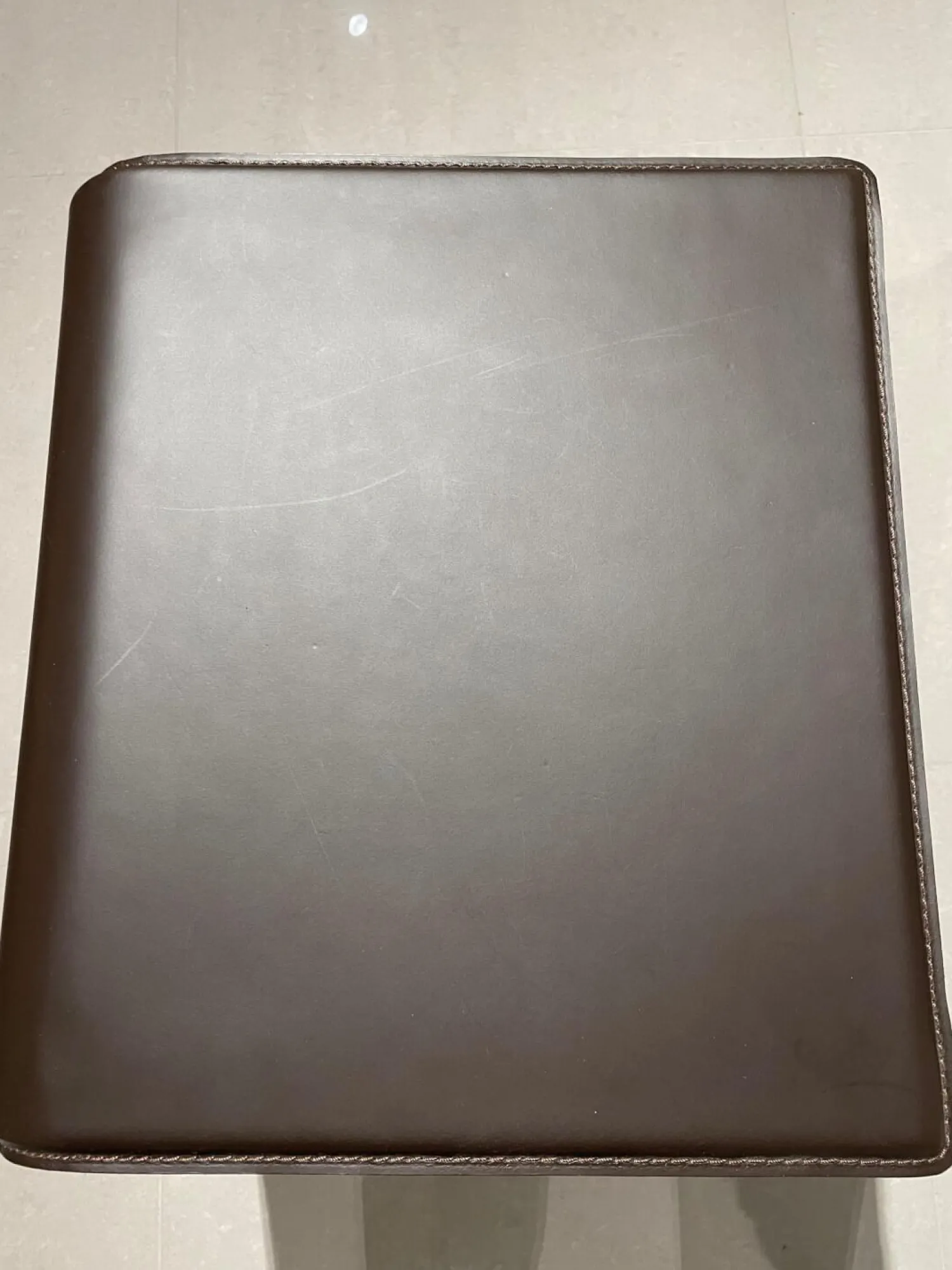 Rolf Benz Beistelltische|Beistelltisch 940-101 Leder Schokobraun