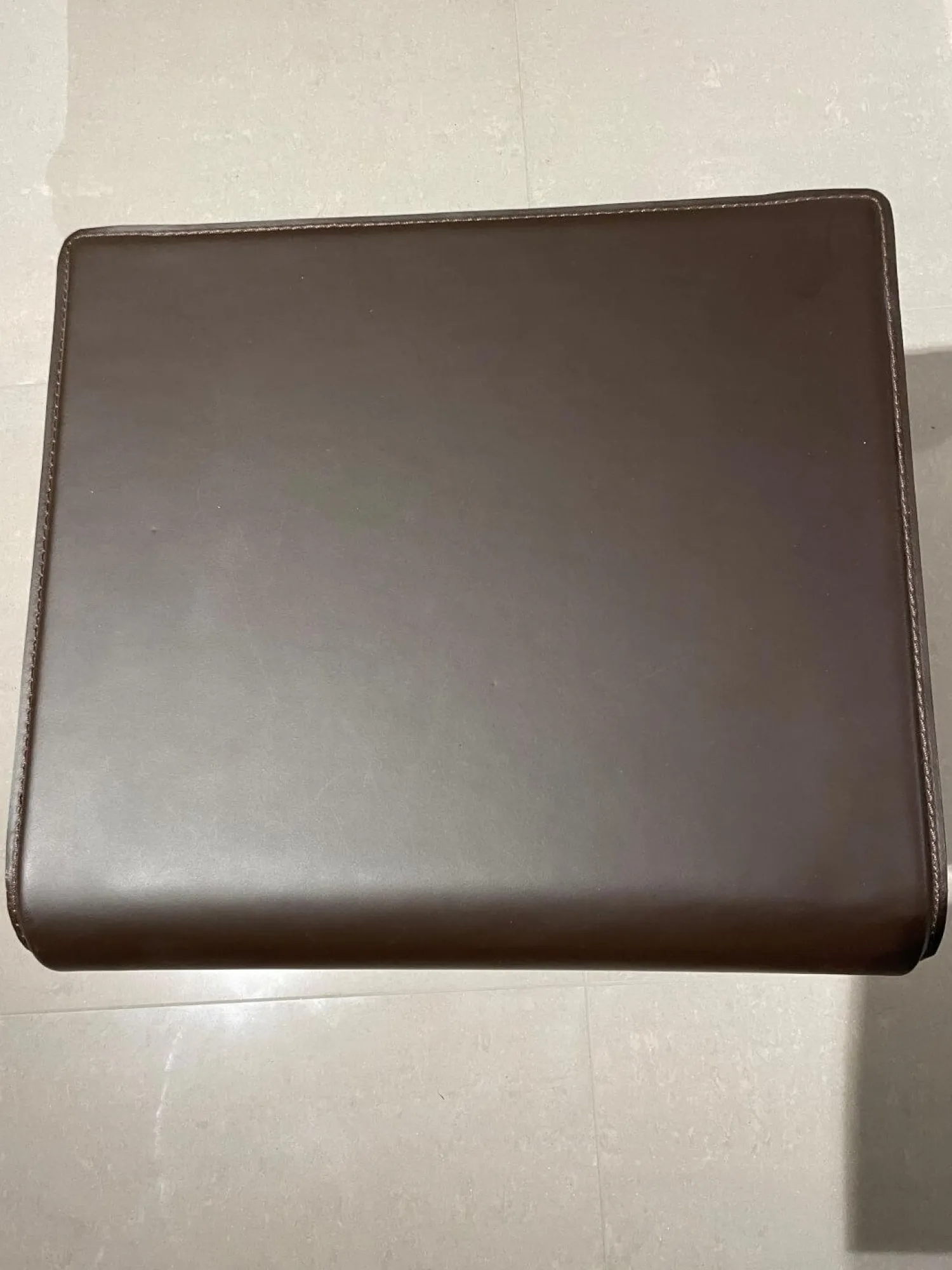 Rolf Benz Beistelltische|Beistelltisch 940-101 Leder Schokobraun