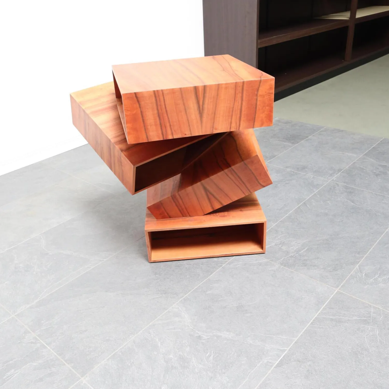 Porro Beistelltische|Beistelltisch Balancing Boxes Eukalyptus Furniert