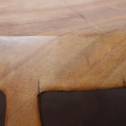 Mauro Mori Beistelltische|Beistelltisch Circus Maxi Rund Holz Albizia Rosa