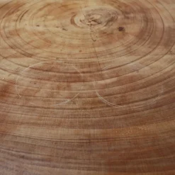 Mauro Mori Beistelltische|Beistelltisch Circus Maxi Rund Holz Albizia Rosa