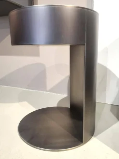 Fendi Casa Beistelltische|Beistelltisch Constellation Side Table Smoke Grey Mirror Glas