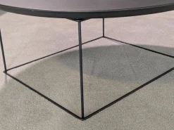 B&B Italia Beistelltische|Beistelltisch Fat-Fat Outdoor Stahl 0236b Anthrazit Lackiert