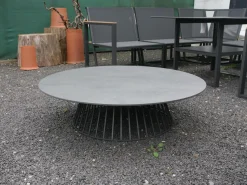 Solpuri Gartentische|Beistelltisch Grid HPL Standard Gestell Aluminium Anthrazit