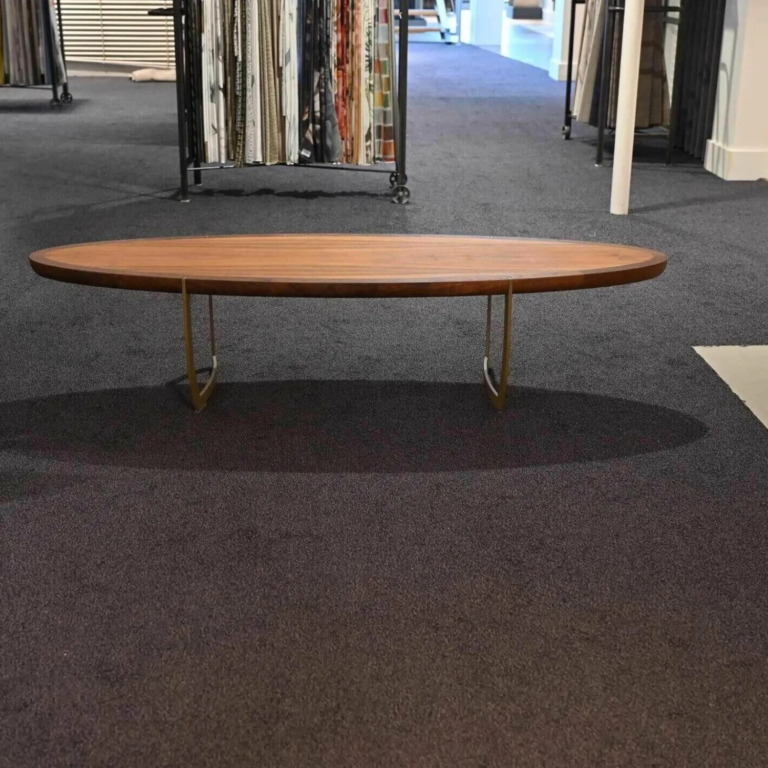 Gealux Beistelltische|Beistelltisch Massivholz Gestell Gold