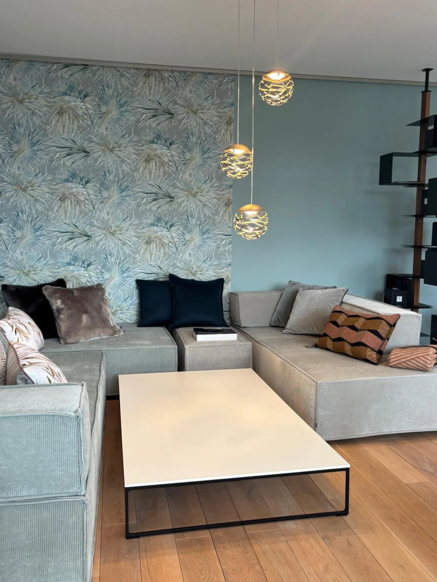 COR Couchtische|Beistelltisch Mell Platte MDF Reinweiß P23 Gestell Metall P120 Schwarz Pulverbeschichtet