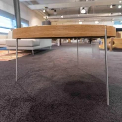 Naver Collection Beistelltische|Beistelltisch Nano mit Abnehmbarem Wendetablett Eiche Geölt