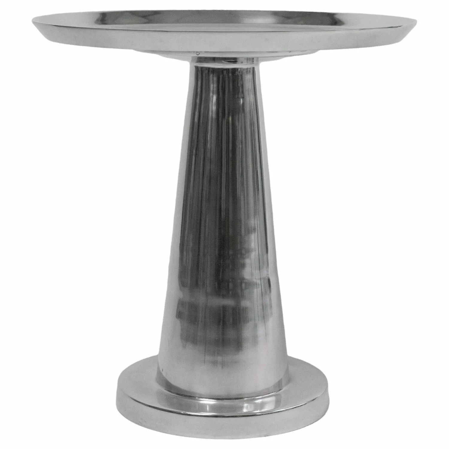 Gervasoni Beistelltische|Beistelltisch Next 142 Gussaluminium Poliert