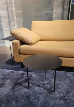 COR Beistelltische|Beistelltisch Sting 3805 Platte F05 Schwarz Feinstruktur Metallgestell MP 210 F05 Schwarz