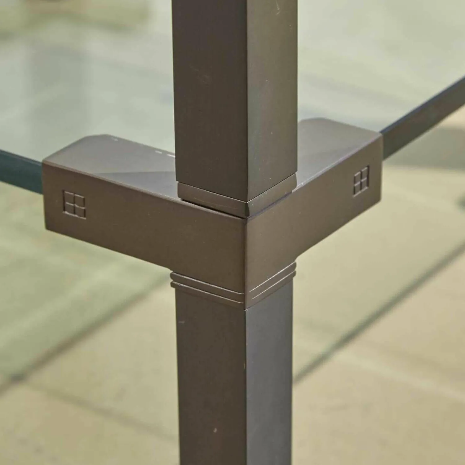 Ghyczy Beistelltische|Beistelltisch T 55D Messing Schwarz Patiniert