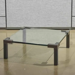 Ghyczy Beistelltische|Beistelltisch T 55D Messing Schwarz Patiniert