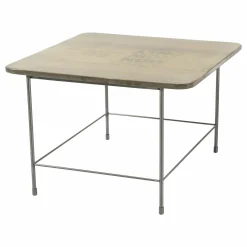 Baxter Beistelltische|Beistelltisch Table-Au Platte Polyester Weiß Glänzend