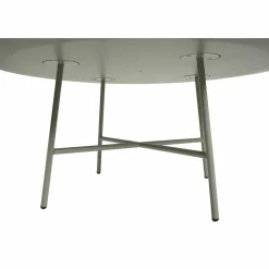 Moroso Beistelltische|Beistelltisch Tia Maria A MDF Matt Lackiert Steingrau Gestell Stahl