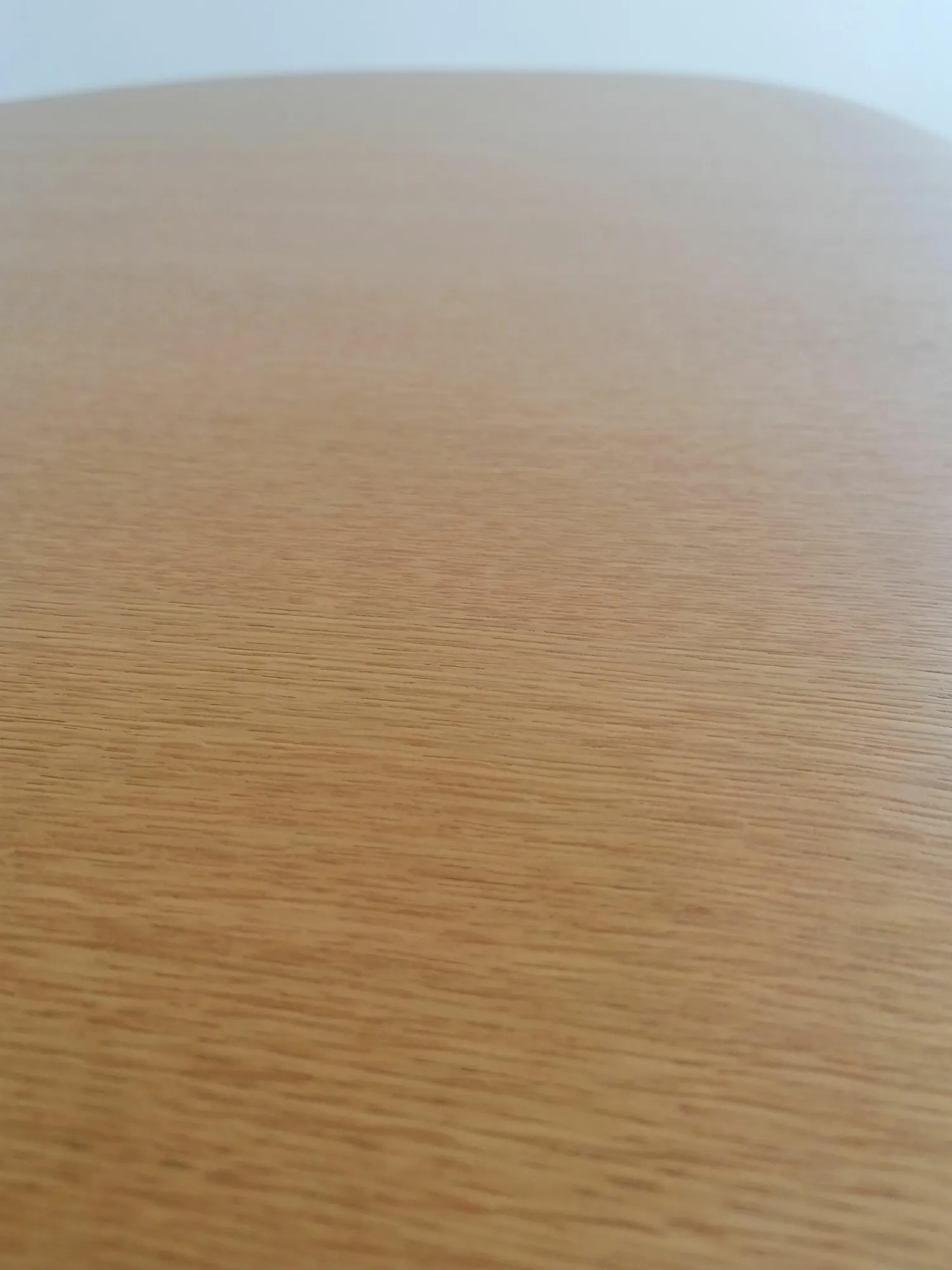 Wilkhahn Esstische|Besprechnungstisch Graph 300/00 Platte Furnier Eiche Natur Lackiert Gestell Glanzverchromt Mit Gleitern