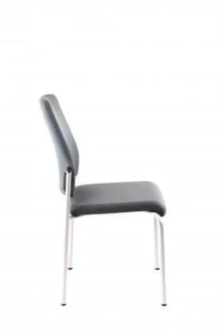 Interstuhl Einzelstühle|Besucherstuhl 400G Stoff Schwarz Stapelbar