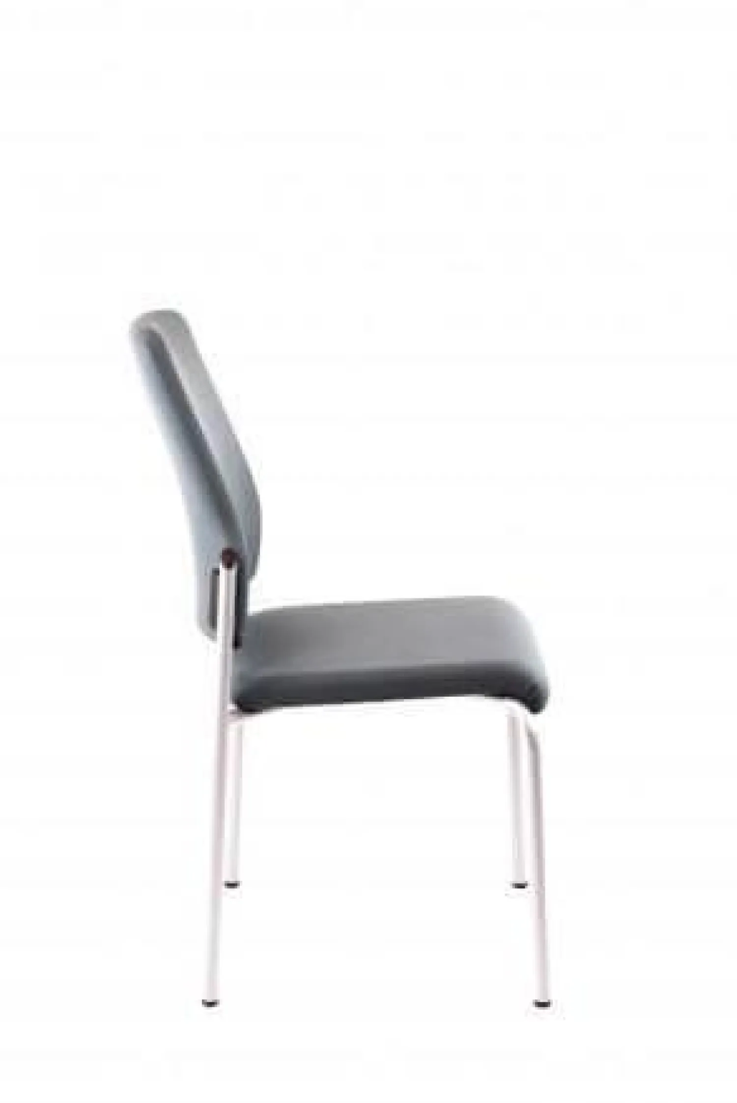 Interstuhl Einzelstühle|Besucherstuhl 400G Stoff Schwarz Stapelbar