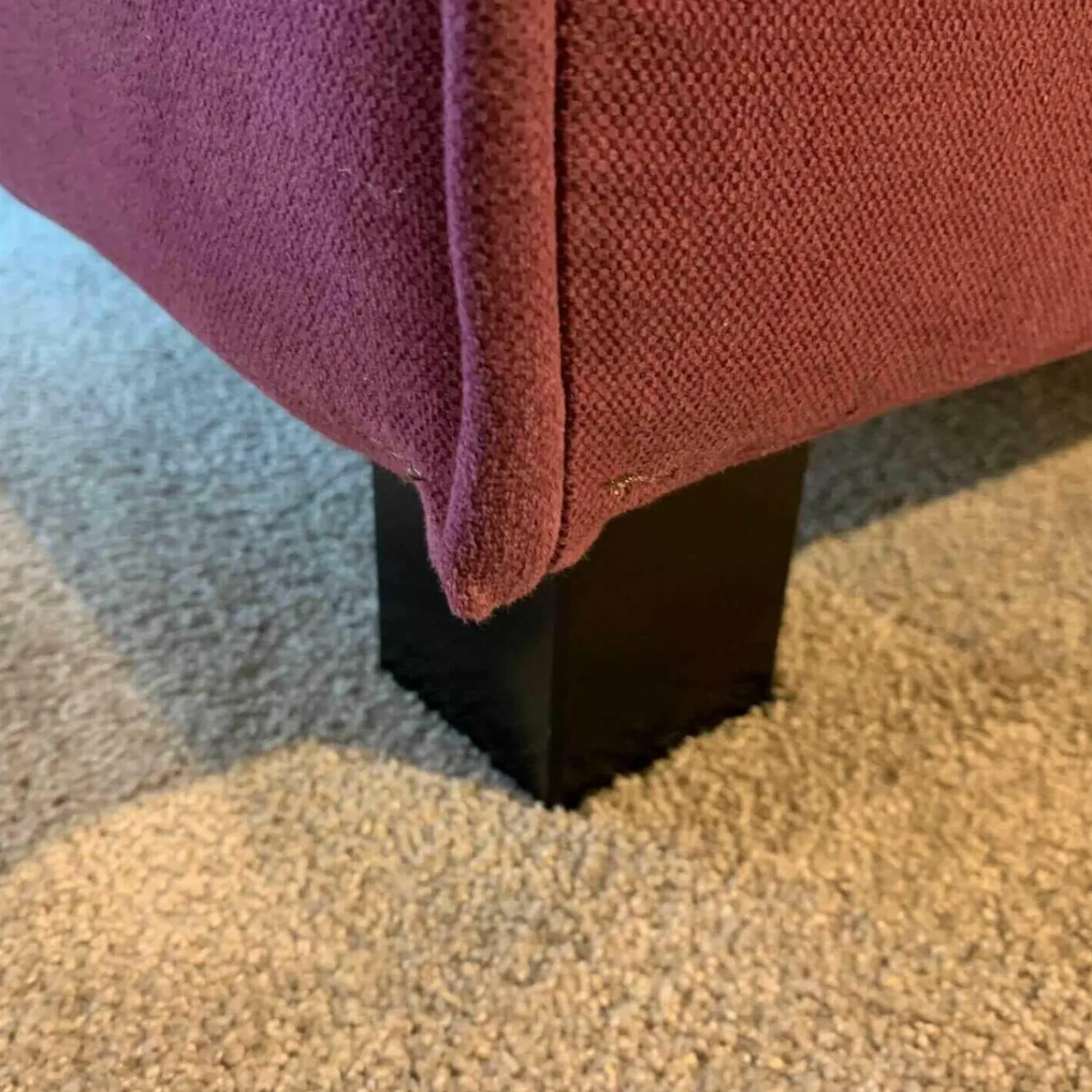 Möller Design Boxspringbetten|Bett Bohemian Stoff Shadow Prune mit Unterfederung ohne Matratzen