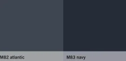 Interlübke Ganze Schlafzimmer|Bett Izzy Lack M82 Atlantic Blau Grau Inklusive Matratzen Mit Schrankwand Collect Plus Innen M82 Atlantic Blau Grau Außen M83 Navy Dunkelblau Ohne Beleuchtung