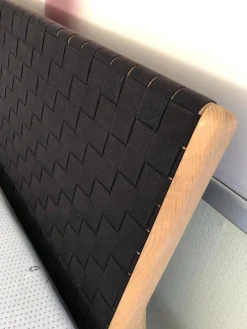 Gazzda Polsterbetten|Bettanlage Fawn Ausführung Eiche Massiv Weiß Geölt mit 2 Nachttischen Fina