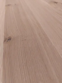 Thielemeyer Polsterbetten|Bettanlage Mira 4 0 Wildeiche Massiv Geölt Designfuß Lack Silber Mit 2 Nachtkonsolen 1 Bettbank Und Beleuchtung Ohne Matratze Ohne Lattenrost